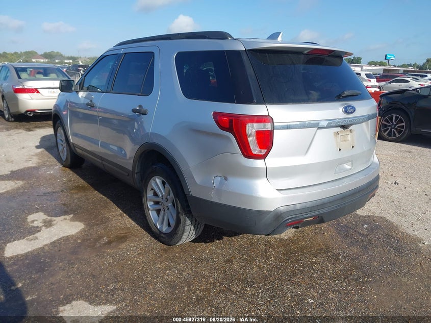2016 FORD EXPLORER auction photo 3