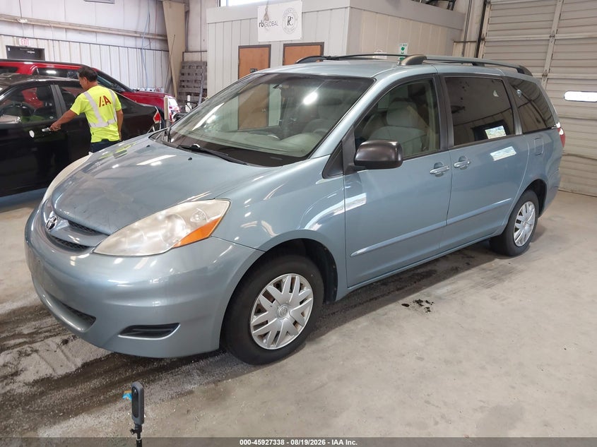 2008 Toyota Sienna, Звичайний знос, IAAI, VIN 5TDZK23C08S104810 — фото 2