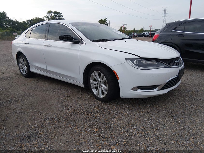 2015 CHRYSLER 200 auction photo 1