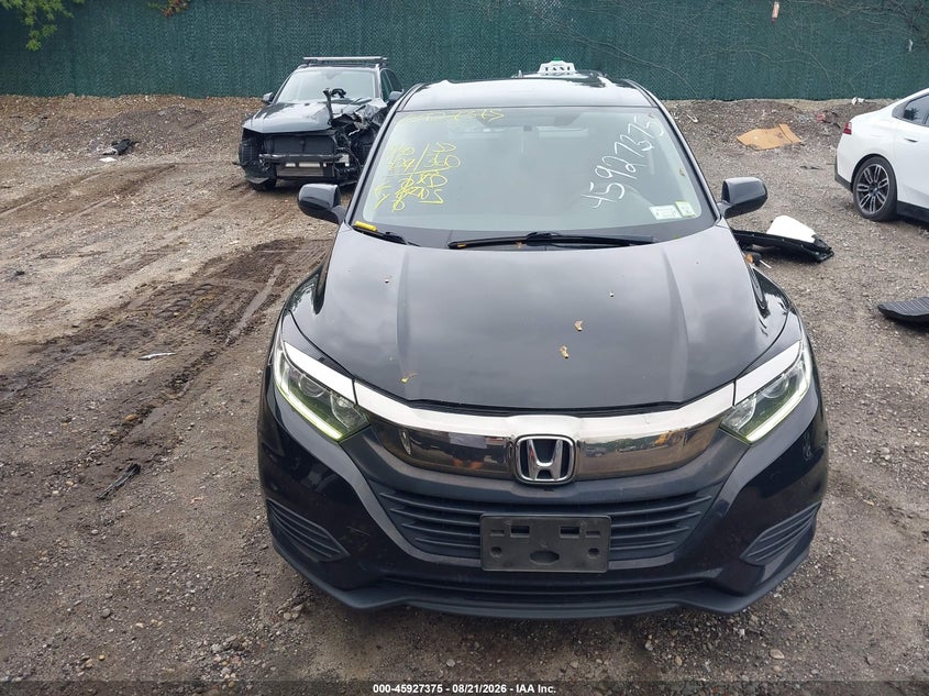 HONDA HR-V 2021 VIN 3CZRU6H31MM701379