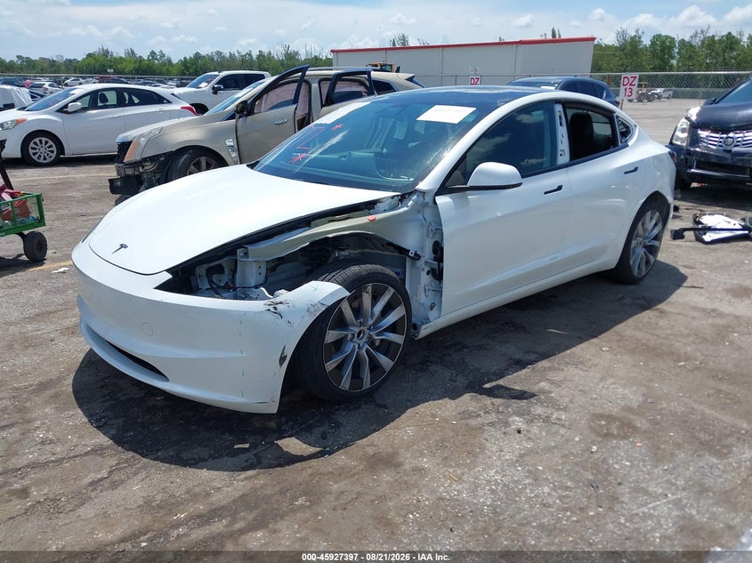 Vin: 5yj3e1ea4sf134682, lot: 46426520, tesla model 3 long range rear-wheel drive/standard rear-wheel drive 20252