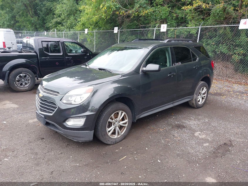 2017 Chevrolet Equinox, Обычный износ, IAAI, VIN 2GNALCEK7H6158806 — фото 2
