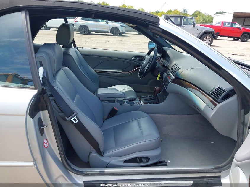 BMW 325CI 2002 VIN WBABS33452PG84217