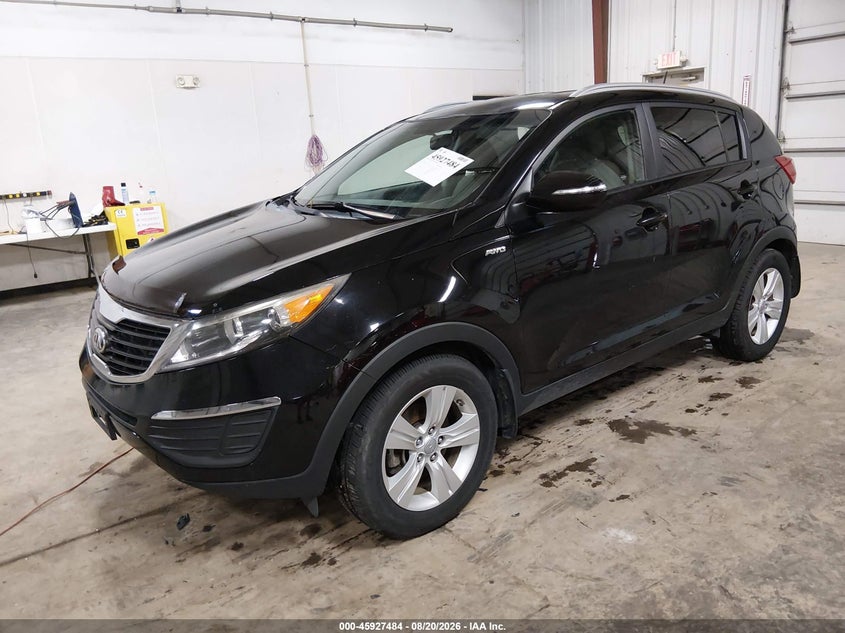 2013 Kia Sportage, Удар ззаду, IAAI, VIN KNDPBCA29D7358267 — фото 2