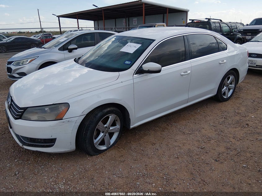 2014 Volkswagen Passat, Обычный износ, IAAI, VIN 1VWBS7A31EC040613 — фото 2