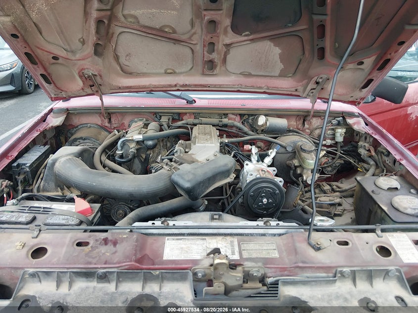 FORD RANGER 1992 VIN 1FTCR11T6NUD60343