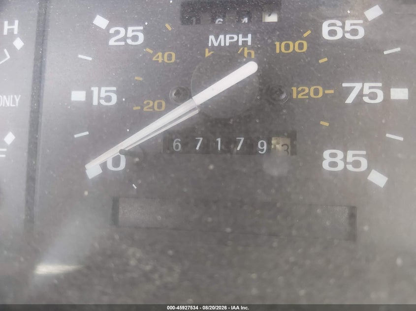 FORD RANGER 1992 VIN 1FTCR11T6NUD60343