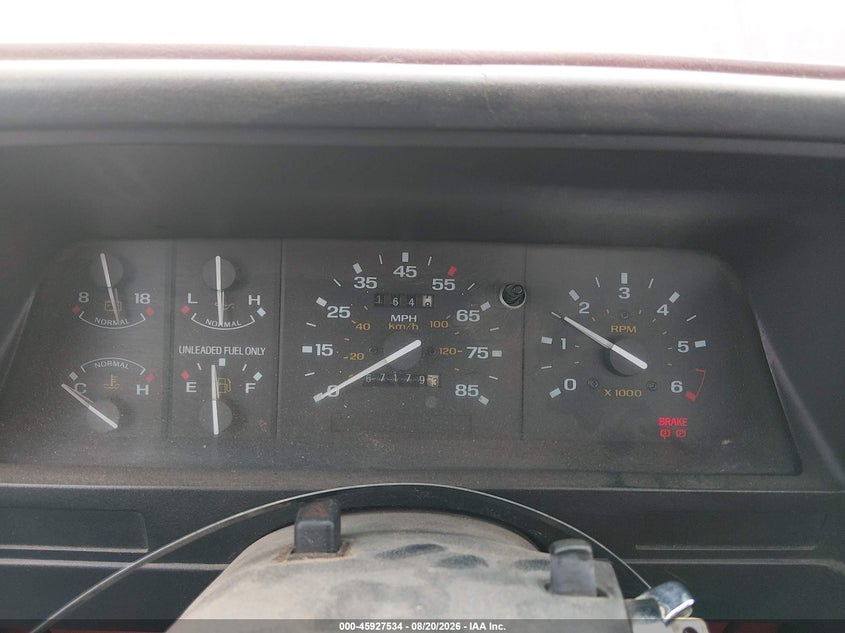 FORD RANGER 1992 VIN 1FTCR11T6NUD60343