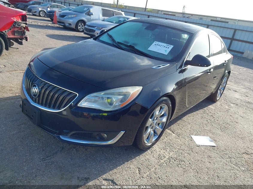 2016 Buick Regal, Изъятое, IAAI, VIN 2G4GK5EX1G9109347 — фото 2