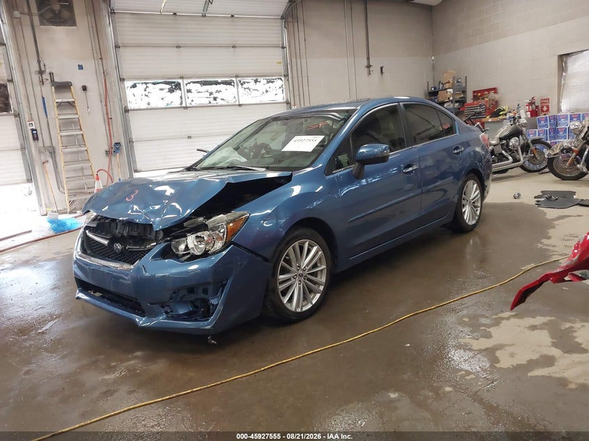 Vin: jf1gjas67fh010494, lot: 46426678, subaru impreza 2.0i limited 20152