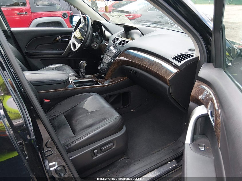 ACURA MDX 2013 VIN 2HNYD2H39DH501952