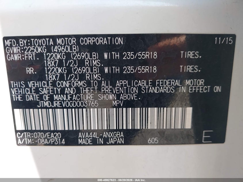 TOYOTA RAV4 HYBRID - zdjęcie 9