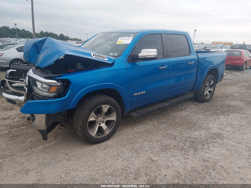 2022 RAM 1500, Front End, IAAI, VIN 1C6SRFJT7NN227004 — photo 2
