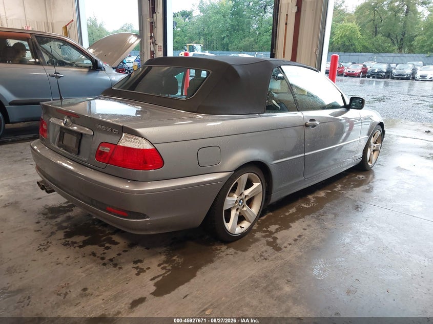 BMW 325CI 2004 VIN WBABW33484PG98121