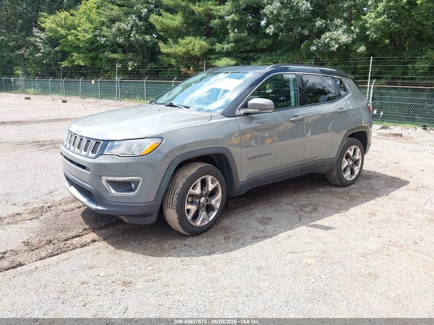 2019 Jeep Compass, Hail, IAAI, VIN 3C4NJDCB2KT828614 — photo 2