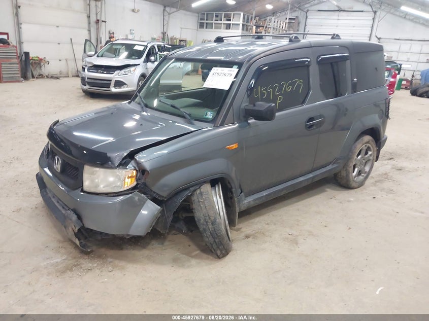 2009 HONDA ELEMENT SPORT UTILITY VEHICLE 2.4L I-4 DOHC, VVT, 166HP