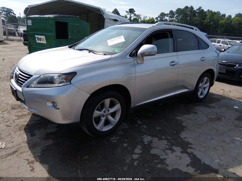 2013 LEXUS RX SPORT UTILITY VEHICLE 3.5L V-6 DOHC, VVT, 270HP