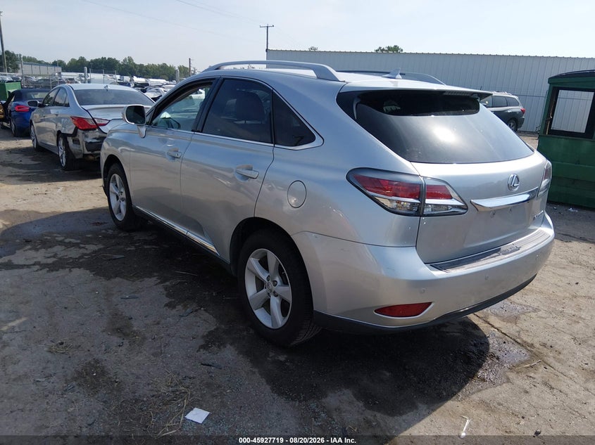 2013 LEXUS RX SPORT UTILITY VEHICLE 3.5L V-6 DOHC, VVT, 270HP