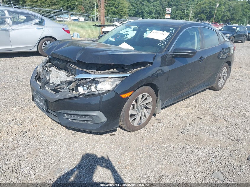 2017 Honda Civic, Front End, IAAI, VIN 2HGFC2F79HH506114 — photo 2