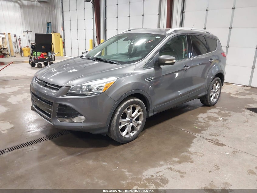 2014 Ford Escape, Front End, IAAI, VIN 1FMCU9JX4EUD30883 — photo 2