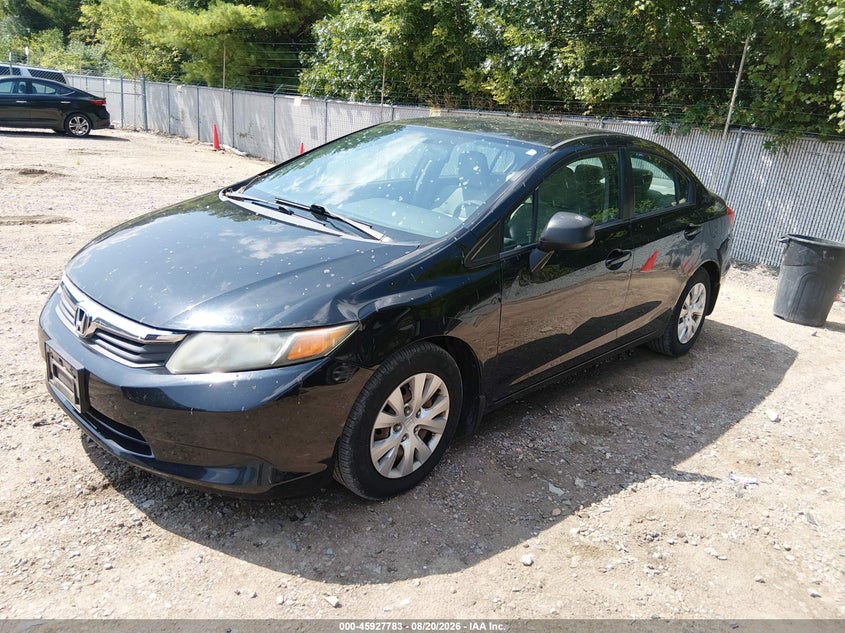 2012 HONDA CIVIC auction photo 2