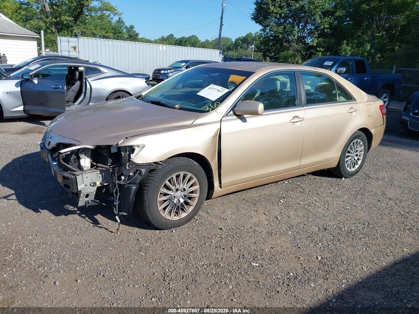 2010 Toyota Camry, Front & Rear, IAAI, VIN 4T1BF3EK3AU514952 — photo 2