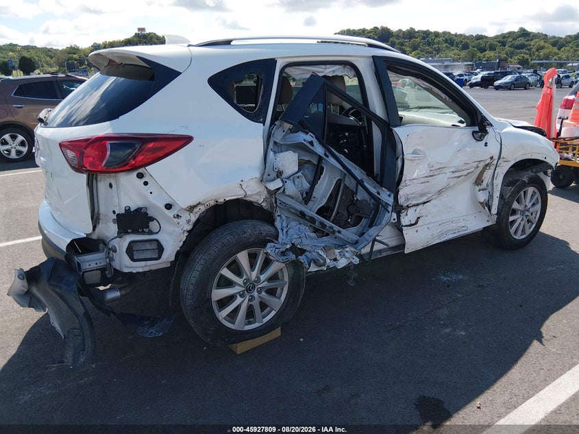 Vin: jm3ke4cyxe0315390, lot: 46426932, mazda cx-5 touring 20144