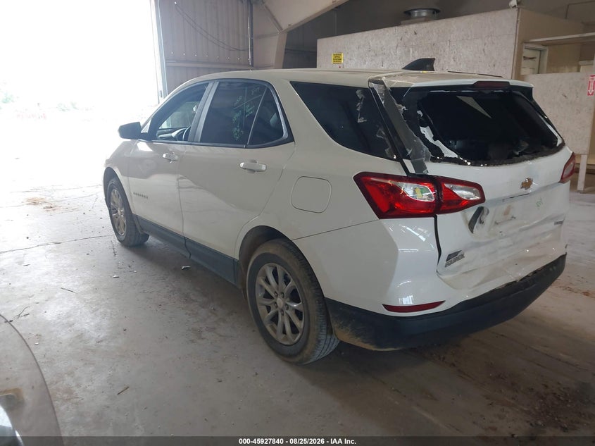Vin: 3gnaxsevxls711726, lot: 46426963, chevrolet equinox awd ls 20203