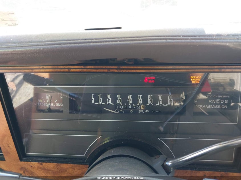BUICK CENTURY 1993 VIN 1G4AG85N4P6468173