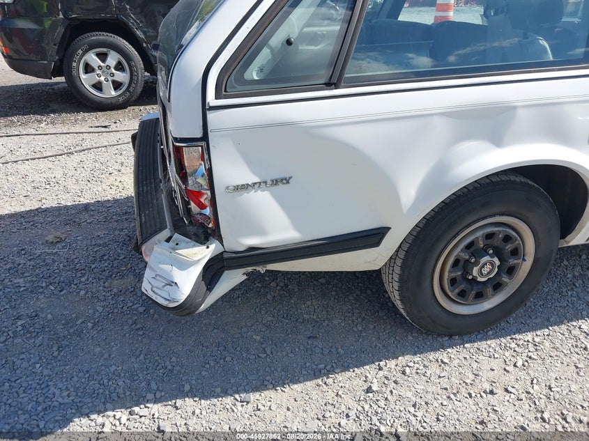 1993 BUICK CENTURY auction photo 6