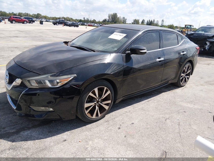 2018 Nissan Maxima, Обычный износ, IAAI, VIN 1N4AA6AP3JC367108 — фото 2