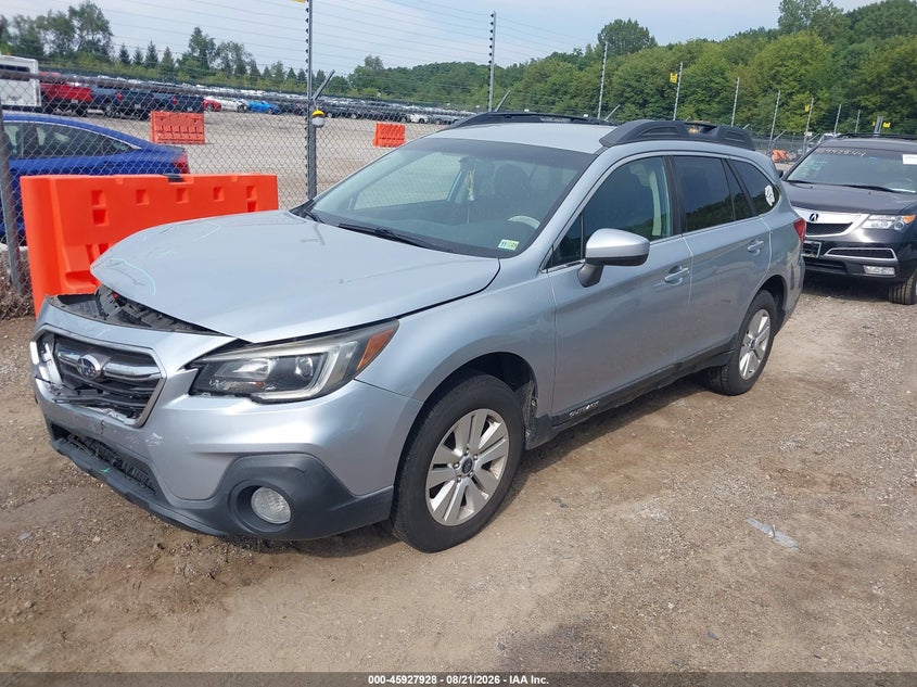 2018 Subaru Outback, Удар спереди, IAAI, VIN 4S4BSACC4J3291323 — фото 2