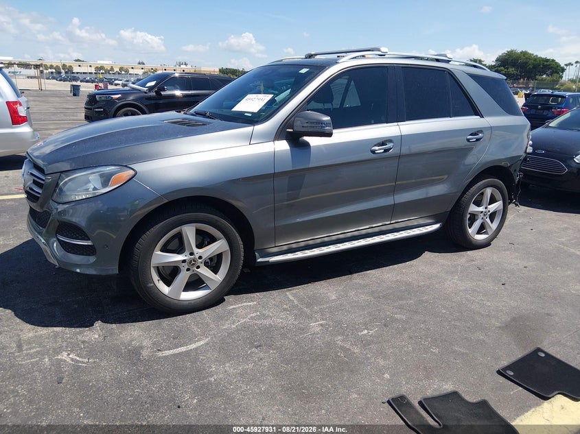 2018 Mercedes-Benz Gle 350, Левый зад, IAAI, VIN 4JGDA5JB9JB000608 — фото 2