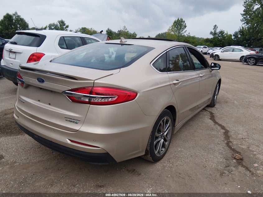 2019 FORD FUSION SEDAN 2.0L I-4 DOHC, VVT, REGULAR , 141HP