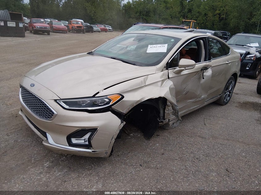 2019 FORD FUSION SEDAN 2.0L I-4 DOHC, VVT, REGULAR , 141HP