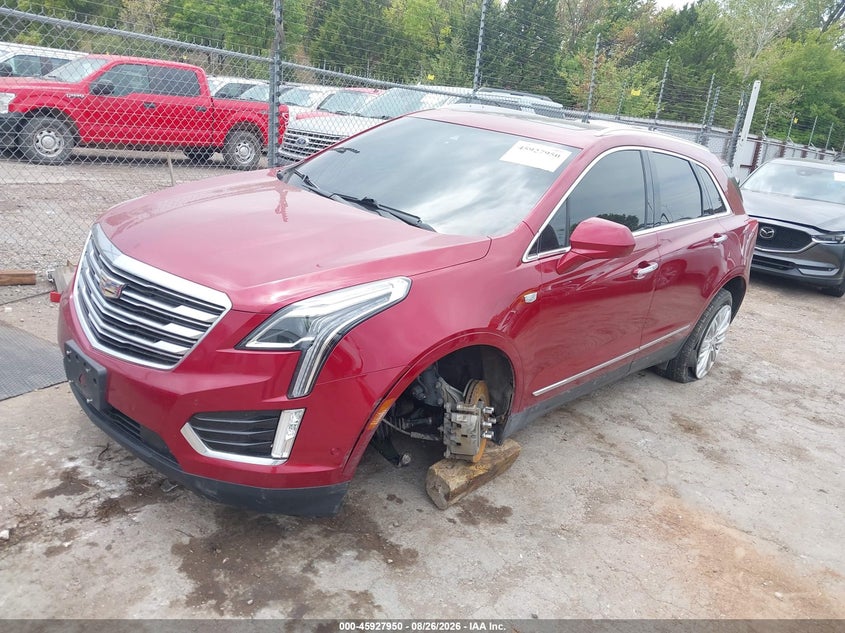 2019 Cadillac Xt5 Premium Luxury, Левый бок, IAAI, VIN 1GYKNFRS1KZ297497 — фото 2