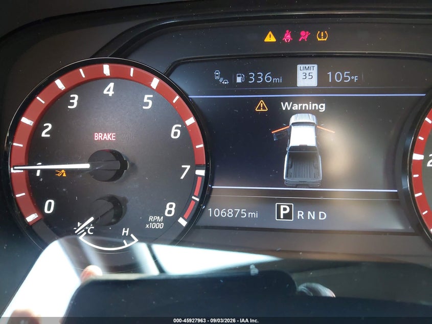 2022 NISSAN FRONTIER auction photo 7