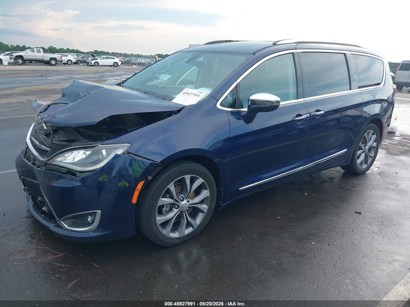 Vin: 2c4rc1gg6hr599723, lot: 46427114, chrysler pacifica limited 20172