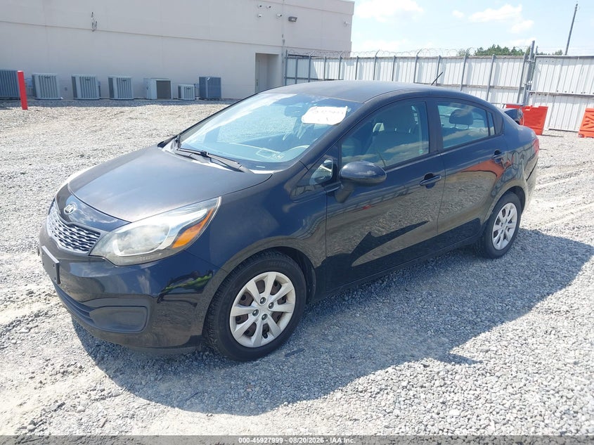 2015 Kia Rio, Right Side, IAAI, VIN KNADM4A38F6459348 — photo 2