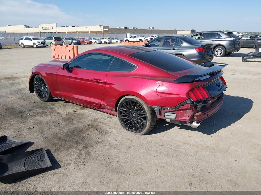Vin: 1fa6p8th6g5327477, lot: 46427128, ford mustang ecoboost 20163
