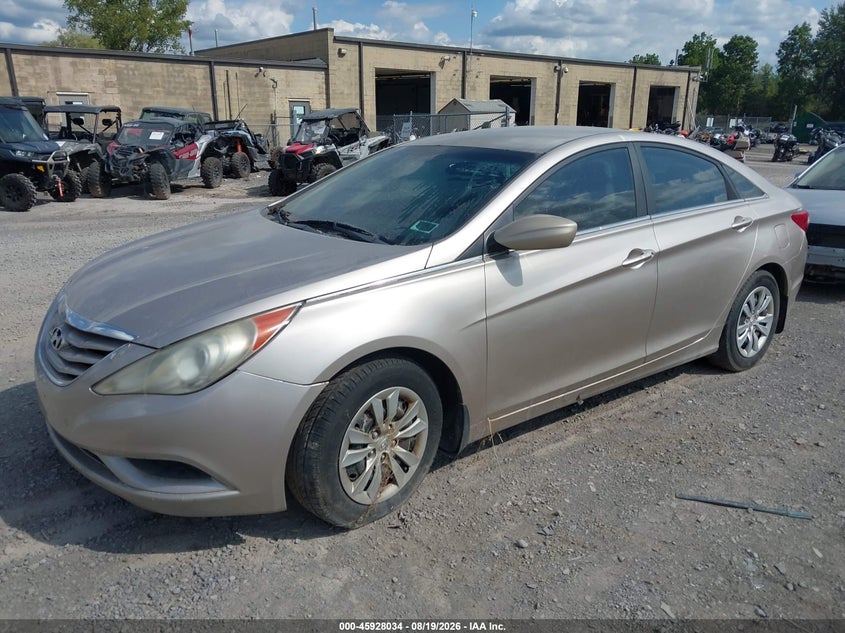 2011 Hyundai Sonata, Theft Recovery, IAAI, VIN 5NPEB4AC9BH123513 — photo 2