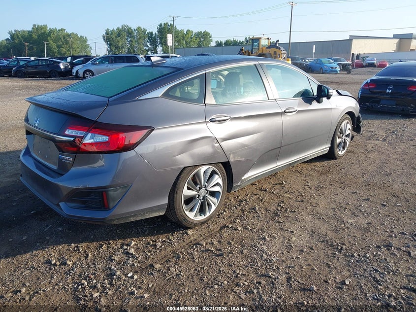 Vin: jhmzc5f32jc017846, lot: 46427186, honda clarity plug-in hybrid touring 20184