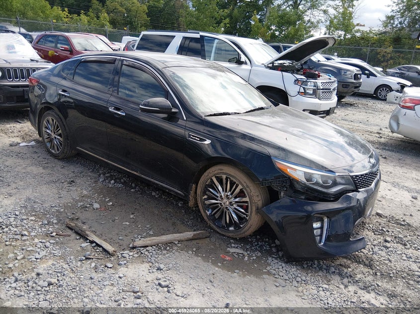 Vin: 5xxgv4l2xjg223800, lot: 46427188, kia optima sx turbo 2018 img_1