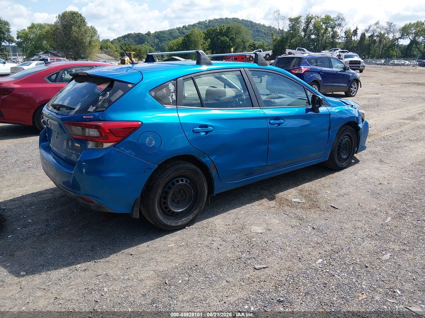 2021 SUBARU IMPREZA auction photo 4