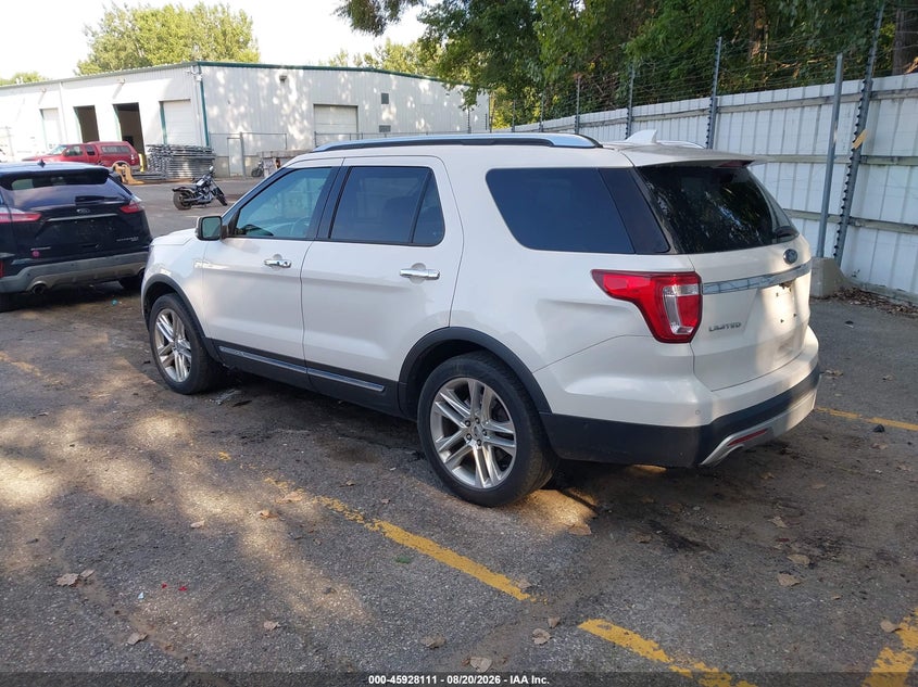Vin: 1fm5k8f87hge16718, lot: 46427234, ford explorer limited 20173