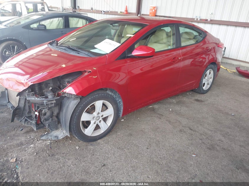 2012 HYUNDAI ELANTRA auction photo 2