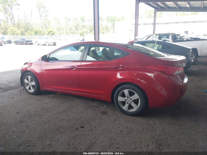 2012 HYUNDAI ELANTRA auction photo 3