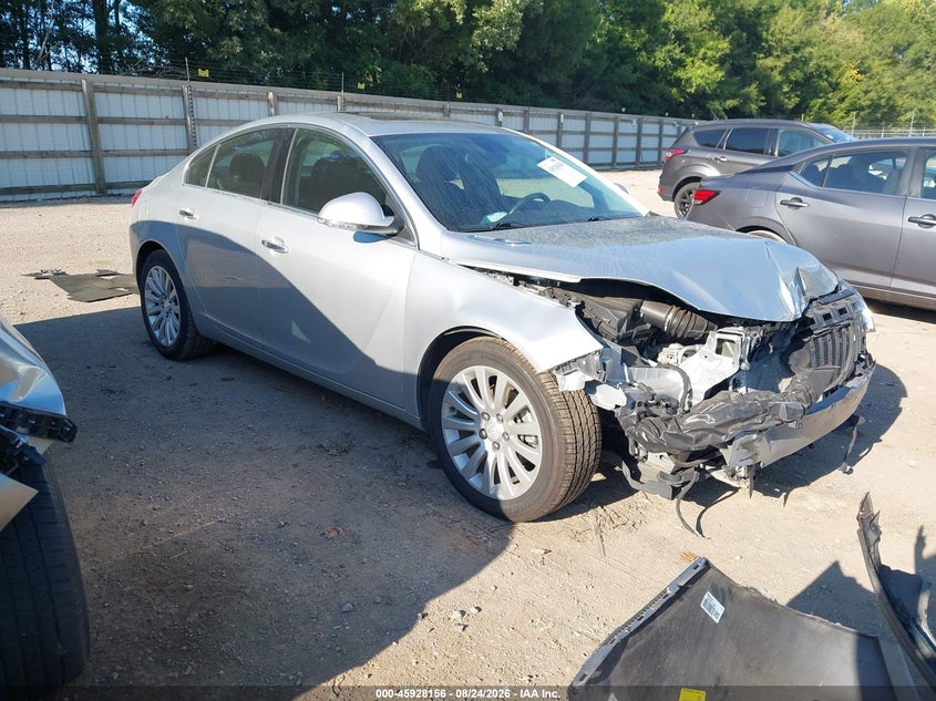 2012 BUICK REGAL SEDAN 2.4L I-4 DI, DOHC, VVT, REGULAR , 182HP