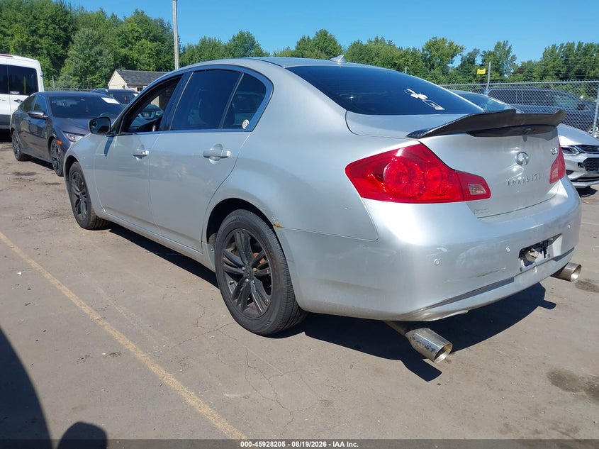 Vin: jn1cv6arxam452131, lot: 46427328, infiniti g37x 20103