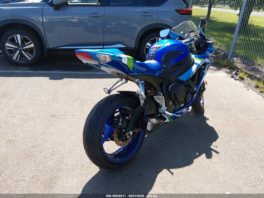 2008 SUZUKI GSX-R600 auction photo 4
